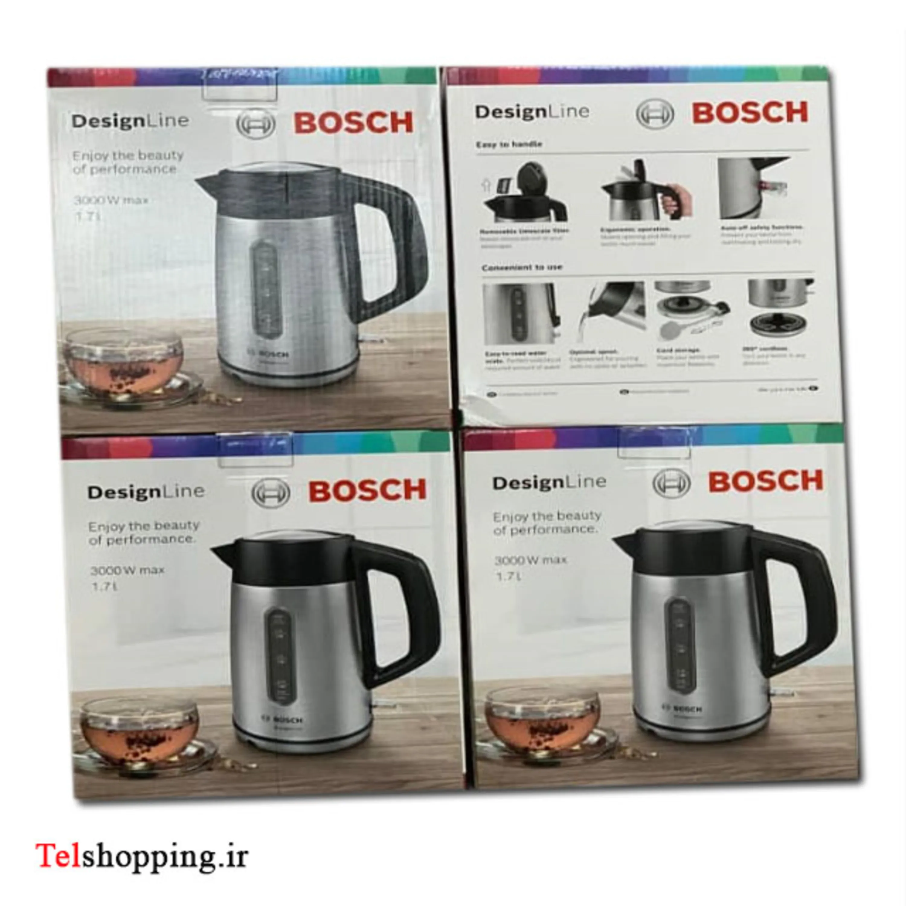کتری برقی بوش مدل BOSCH TWK4P440